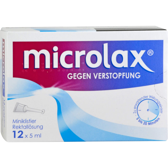 microlax Rektallösung Reimport Pharma Gerke, 12 St. Klistiere