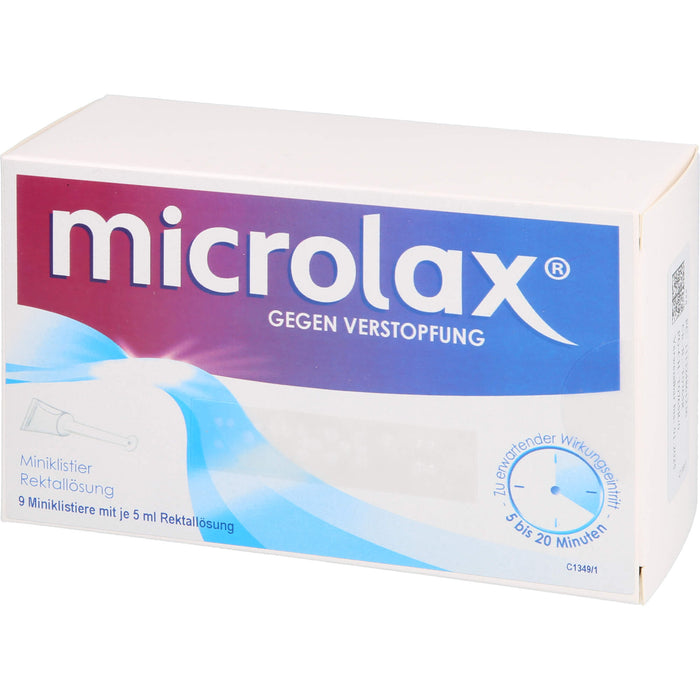 microlax Rektallösung Reimport Pharma Gerke, 9 St. Klistiere