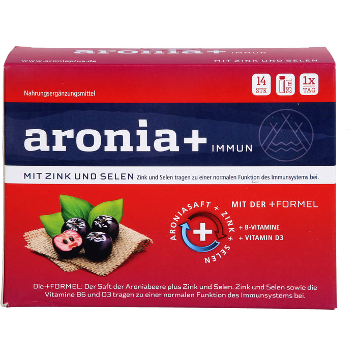 aronia+ immun Trinkfläschchen, 14 St. Ampullen