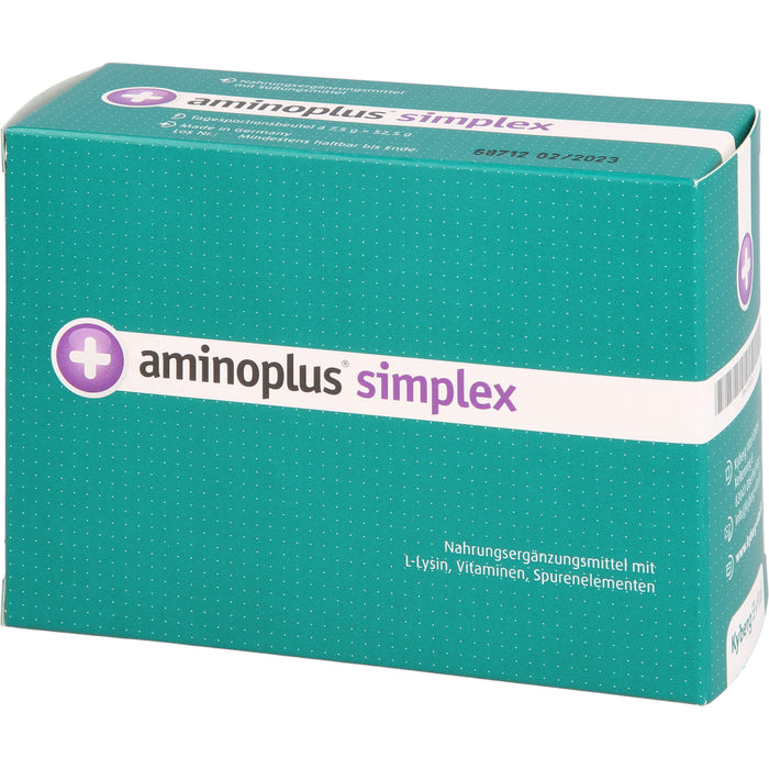 aminoplus simplex Tagesportionsbeutel, 7 St. Beutel