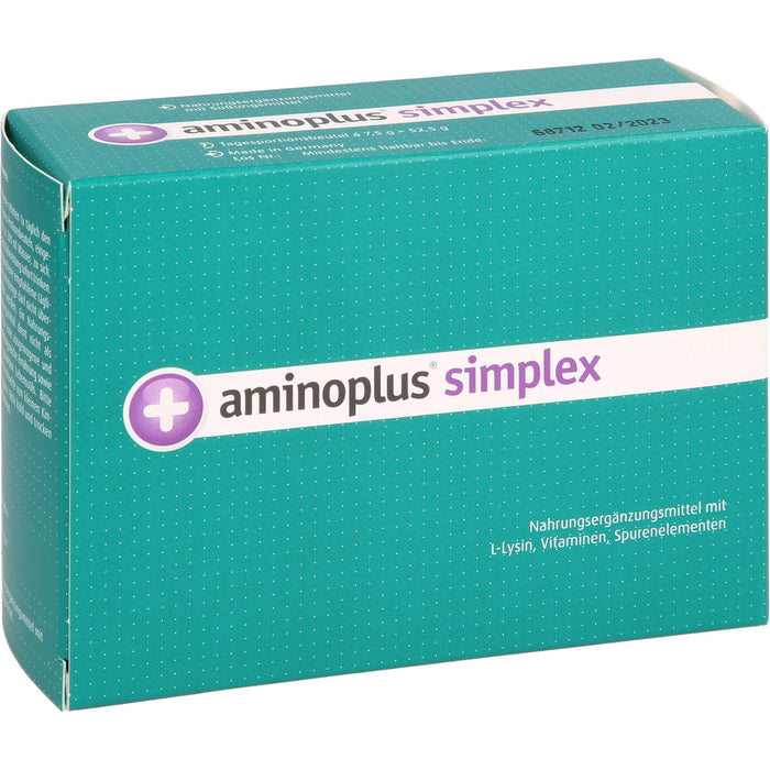 aminoplus simplex Tagesportionsbeutel, 7 St. Beutel