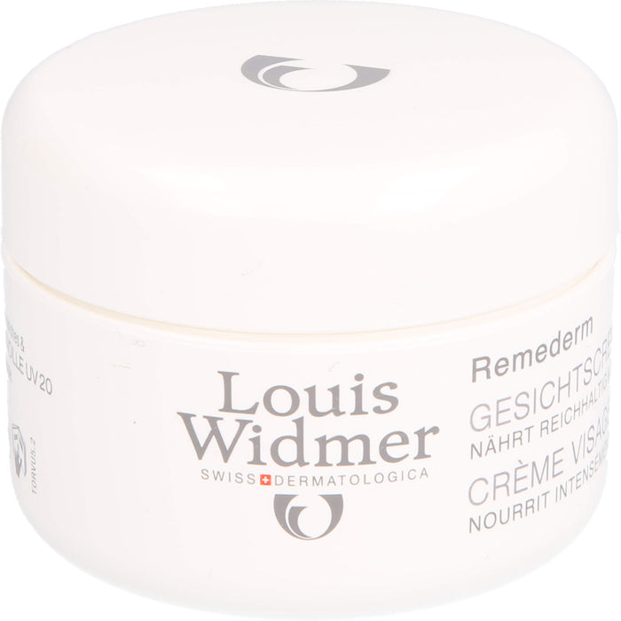 Louis Widmer Remederm Gesichtscreme UV 20, 50 ml Creme