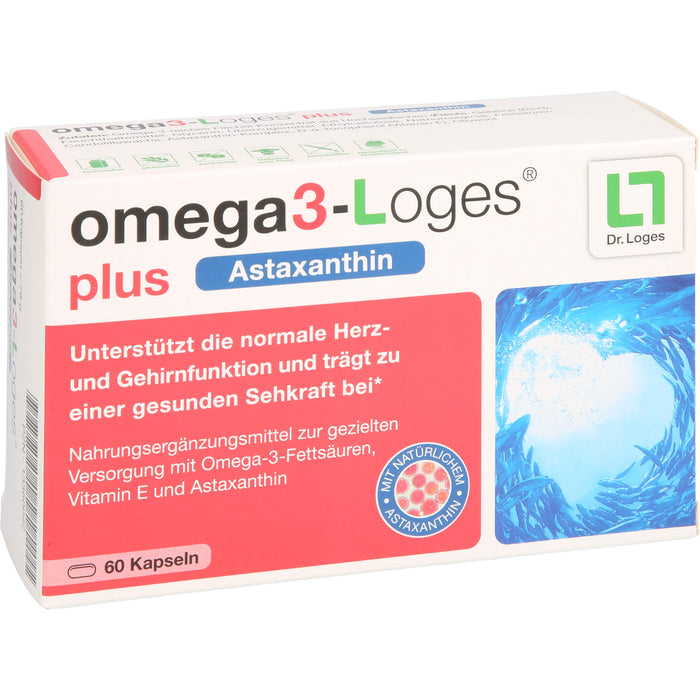 omega3-Loges plus Kapseln, 60 St. Kapseln