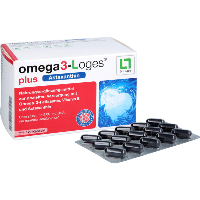 omega3-Loges plus Kapseln, 120 St. Kapseln