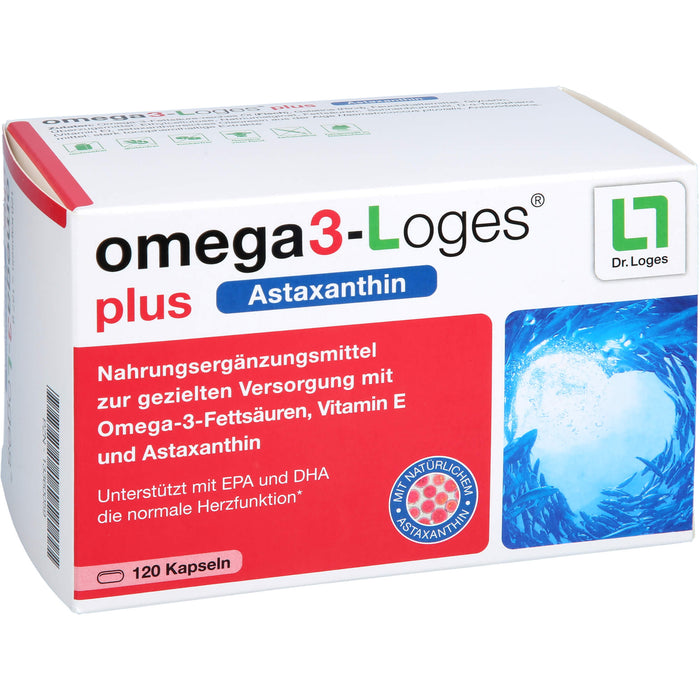 omega3-Loges plus Kapseln, 120 St. Kapseln
