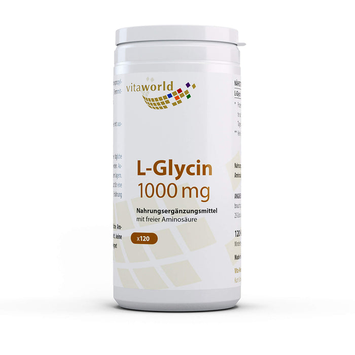 L-Glycin 1000 mg, 120 St KAP