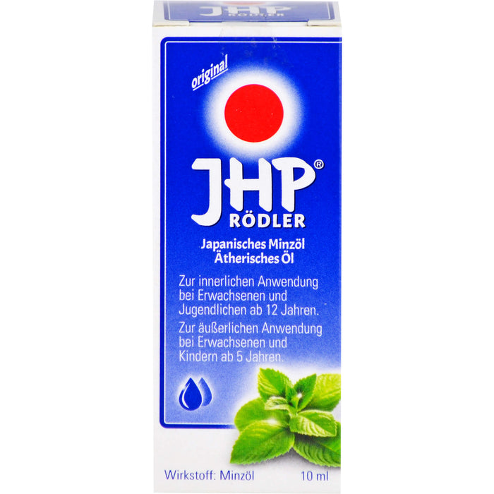 JHP Rödler Japanisches Minzöl, 10 ml ätherisches Öl