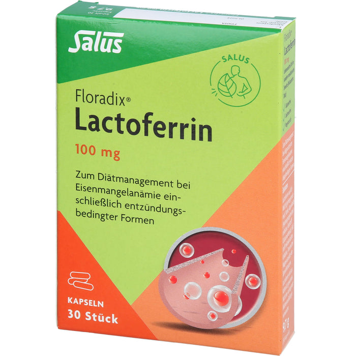 Salus Floradix Lactoferrin 100 mg Kapseln, 30 St. Kapseln
