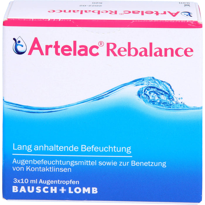 Artelac Rebalance Augentropfen lang anhaltende Befeuchtung, 30 ml Lösung