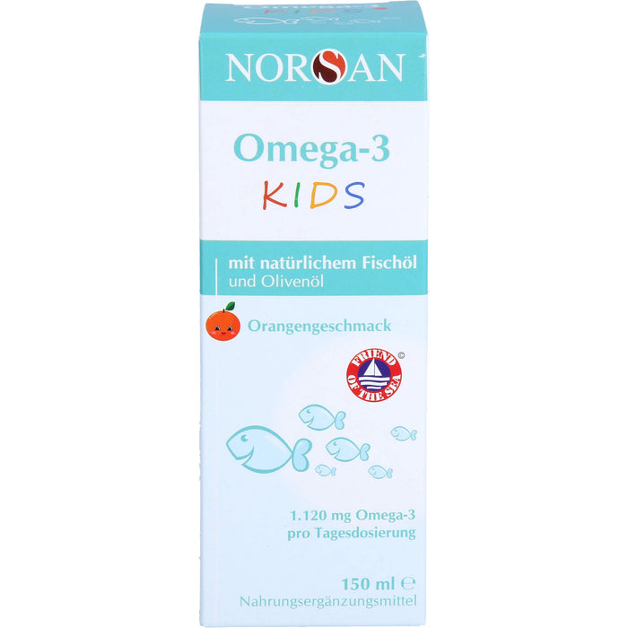 NORSAN Omega-3 Kids, 150 ml FLU