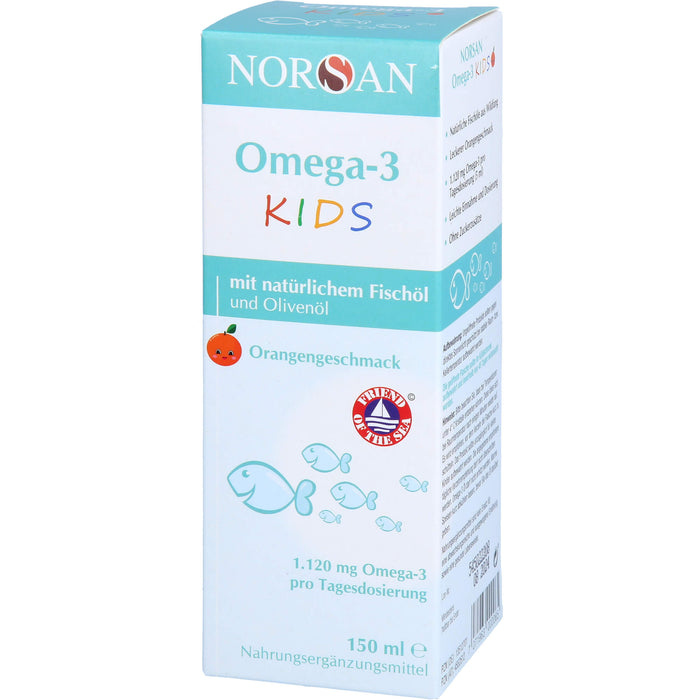 NORSAN Omega-3 Kids, 150 ml FLU