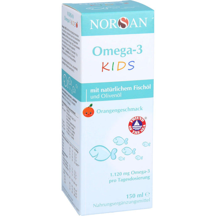 NORSAN Omega-3 Kids, 150 ml FLU