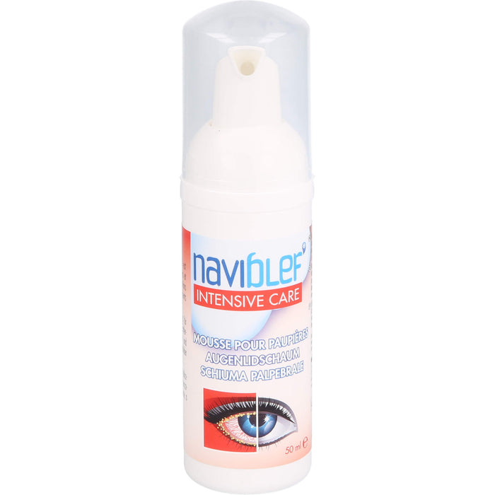 naviblef Intensive care Augenlidschaum, 50 ml Schaum