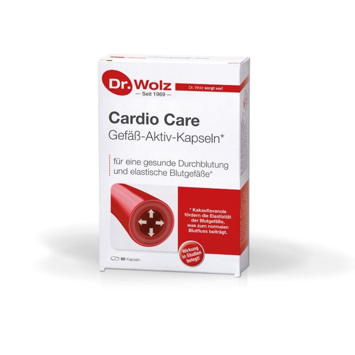 Dr. Wolz Cardio care Kapseln für die Herzgesundheit, 60 St. Kapseln