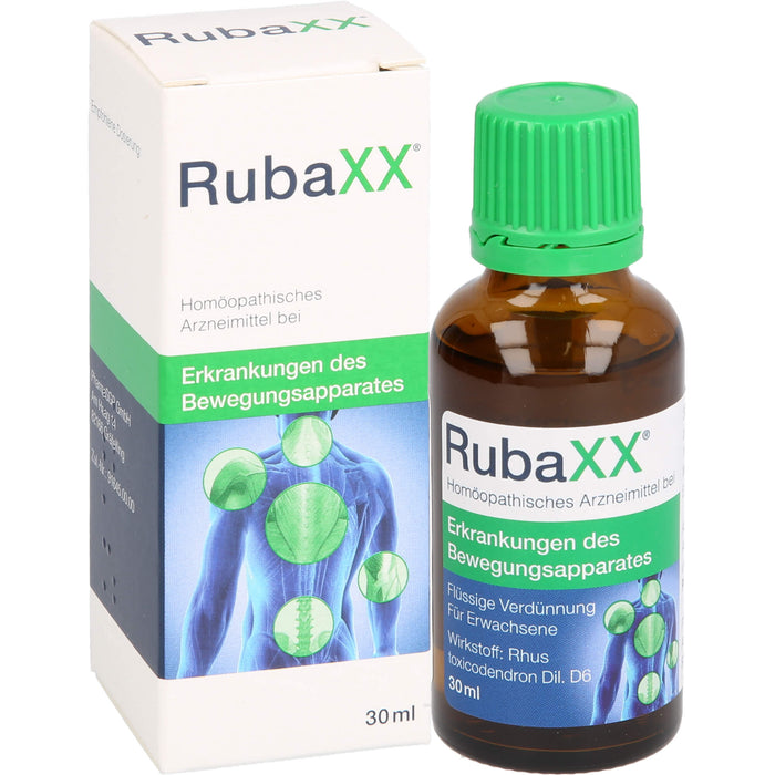 RubaXX flüssige Verdünnung bei Erkrankungen des Bewegungsapparates, 30 ml Lösung