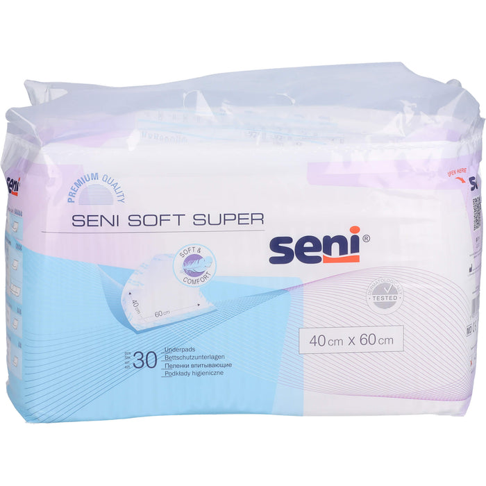 Seni Soft Super Bettschutzunterlagen 40x60, 30 St