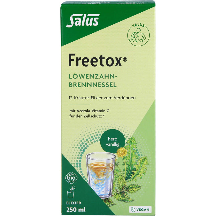 Salus Freetox Löwenzahn-Brennnessel Elixier, 250 ml Lösung