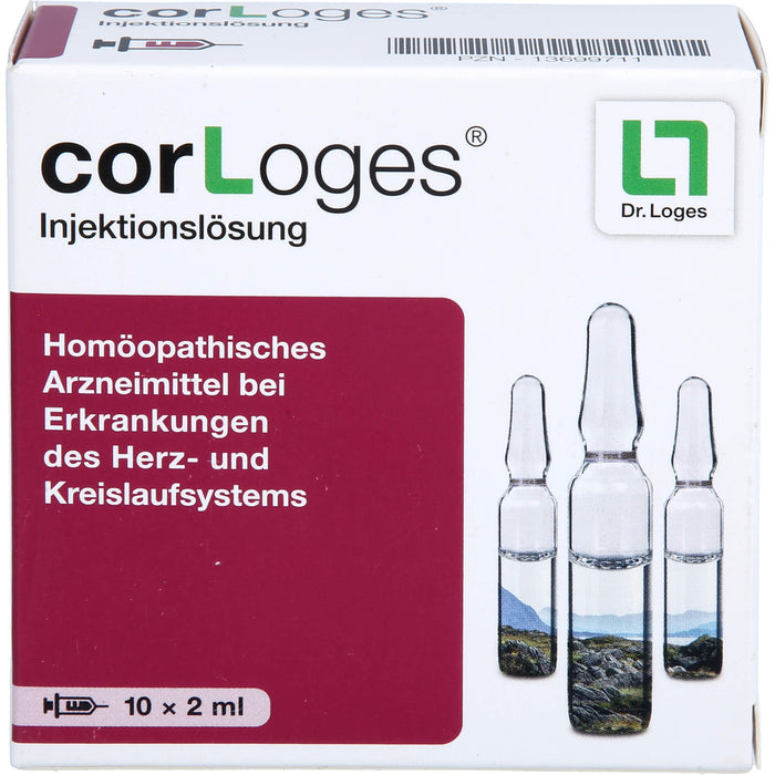 corLoges Injektionslösung, 10X2 ml AMP