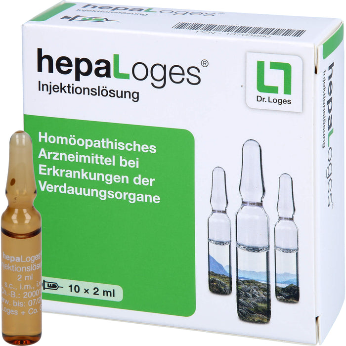 hepaLoges Injektionslösung, 10 St. Ampullen