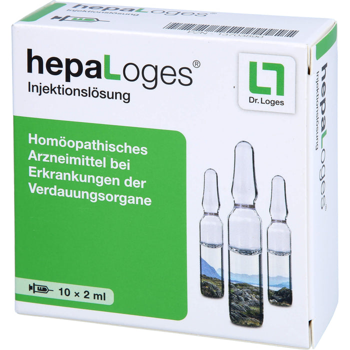 hepaLoges Injektionslösung, 10 St. Ampullen