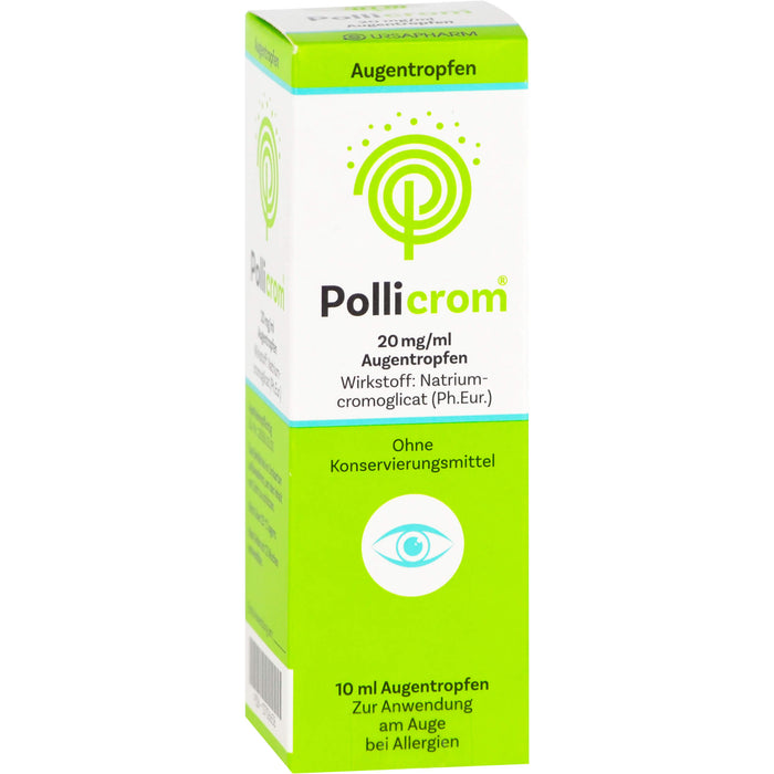 Pollicrom Augentropfen bei allergischer Bindehautentzündung, 10 ml Lösung