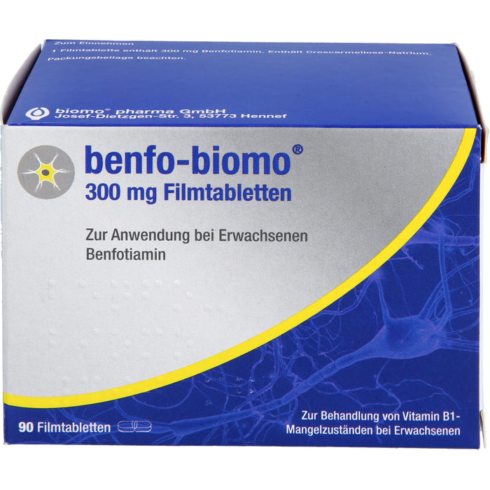 benfo-biomo 300 mg Filmtabletten, 90 St. Tabletten