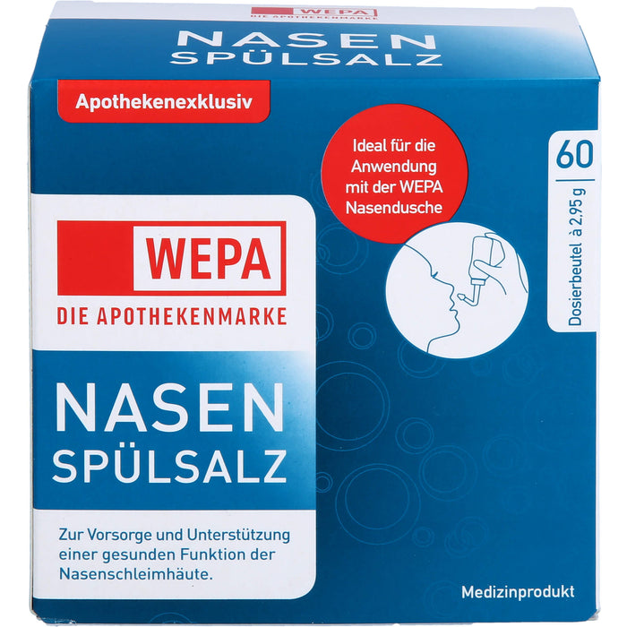 WEPA Nasenspülsalz, 177 g Salz