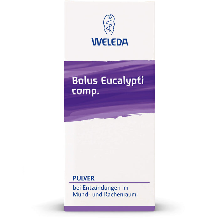 Bolus Eucalypti comp., Weleda Pulver, 35 g PUL
