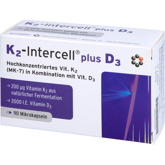 K2-Intercell plus D3 Kapseln, 90 St. Kapseln