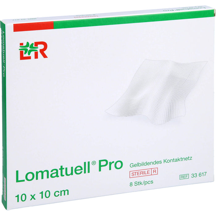 LOMATUELL Pro 10x10cm steril, 8 St VER