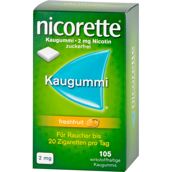 nicorette freshfruit 2 mg Kaugummi Reimport Kohlpharma, 105 St. Kaugummi