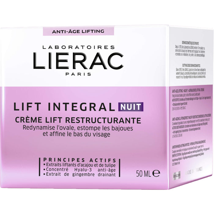 LIERAC Lift Integral aufbauende Nachtcreme, 50 ml Creme