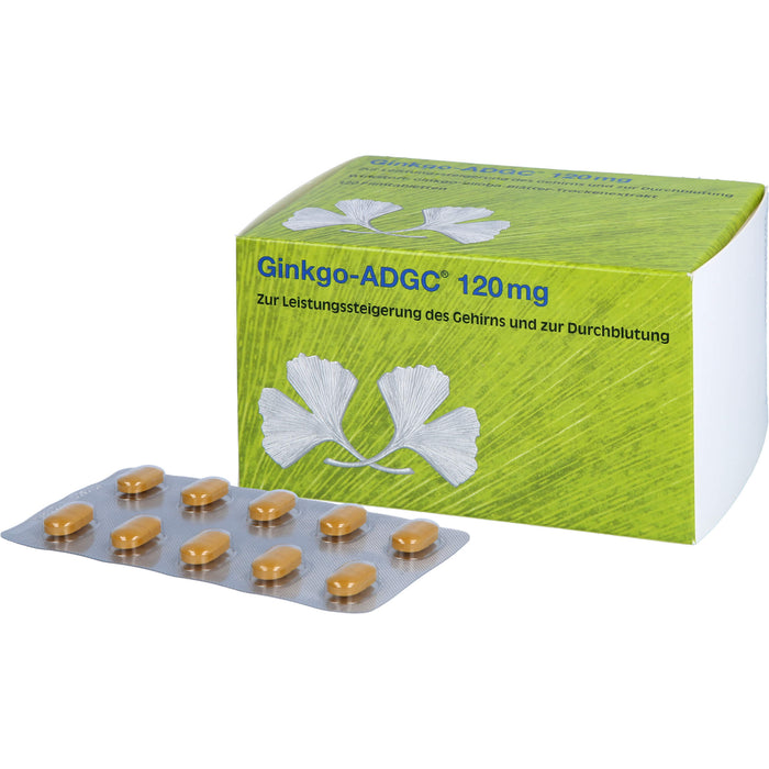 Ginkgo-ADGC 120 mg, Filmtabletten, 120 St. Tabletten