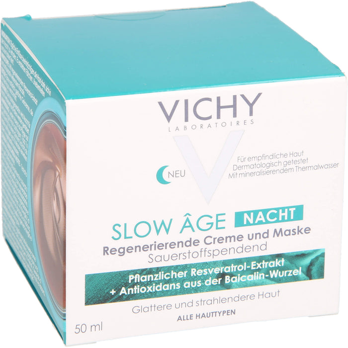 VICHY Slow Age Nacht Regenerierende Creme & Maske, 50 ml Creme