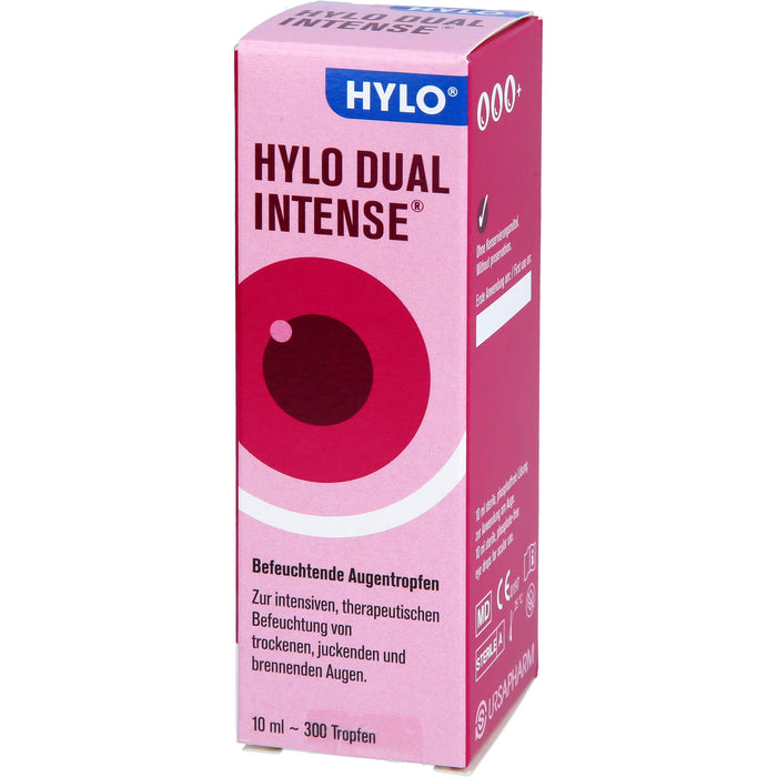 HYLO DUAL INTENSE, Augentropfen (ohne Konservierungsmittel), 10 ml Lösung