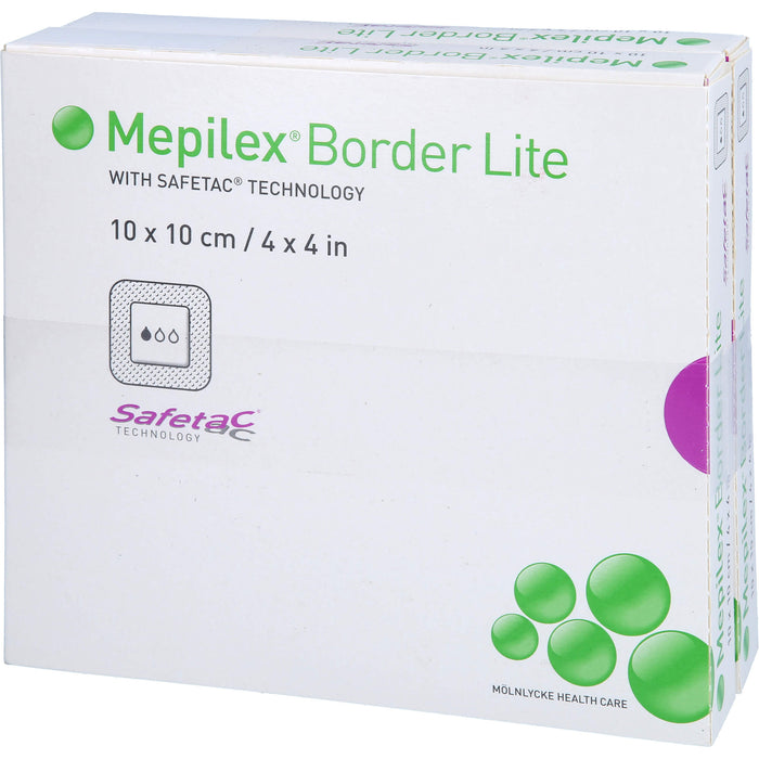 MEPILEX Border Lite Schaumverb.10x10 cm steril, 10 St VER