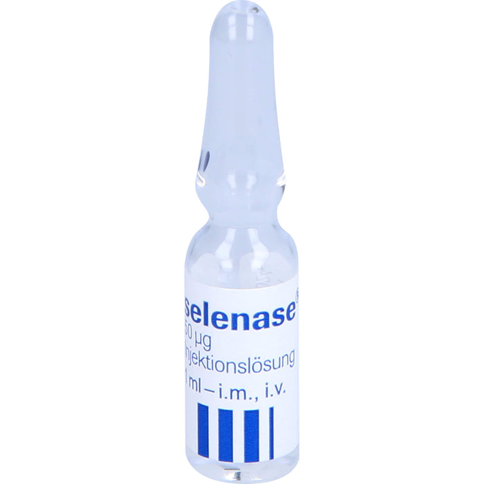 selenase 50 Mikrogramm Injektionslösung, 10X1 ml ILO