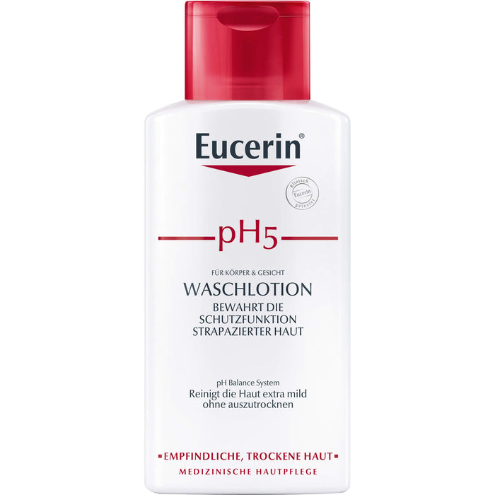 Eucerin pH5 Waschlotion für Körper und Gesicht, 200 ml Gel