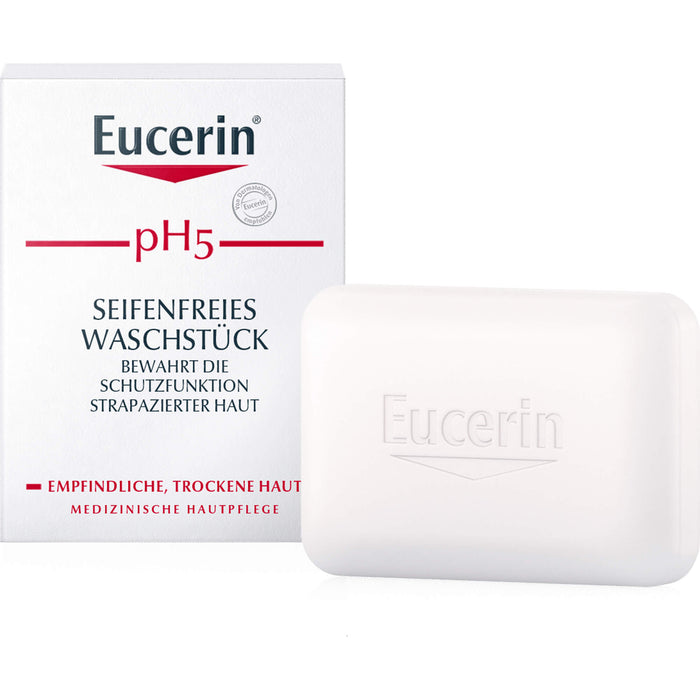 Eucerin pH5 seifenfreies Waschstück, 100 g Körperpflege