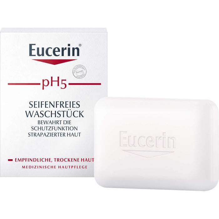 Eucerin pH5 seifenfreies Waschstück, 100 g Körperpflege