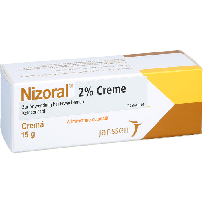 Nizoral 2% Eurim Creme, 15 g Creme
