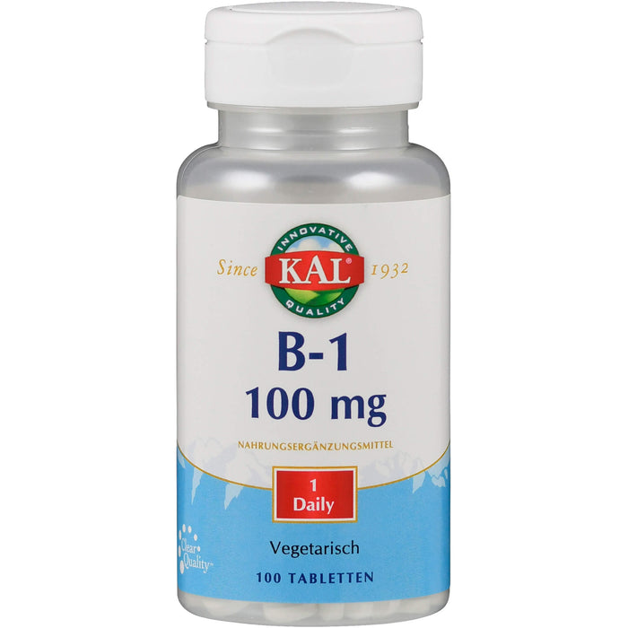 Vitamin B 1 Thiamin 100 mg, 100 St TAB