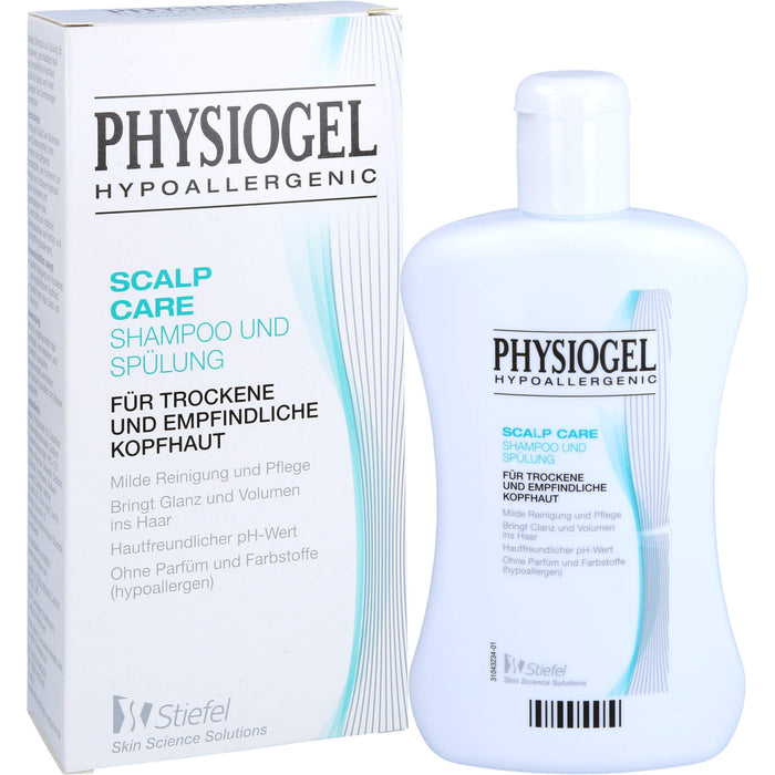 PHYSIOGEL SCALP CARE Shampoo und Spülung, 250 ml Shampoo