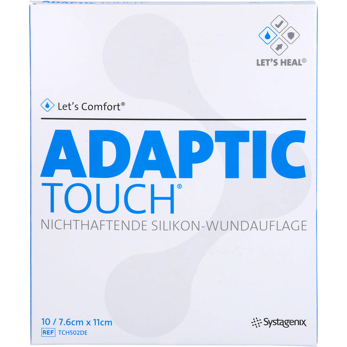 Adaptic Touch 7,6x11 cm nichth. Silik.Wundauflage, 10 St WGA