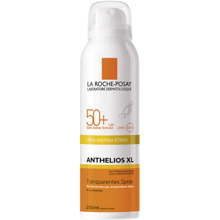 LA ROCHE-POSAY Anthelios XL Transparentes Spray LSF 50+, 200 ml Lösung