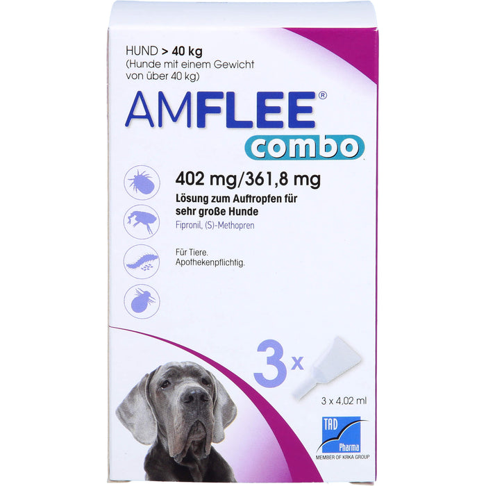 Amflee Combo Hund +40kg, 3 St LOE