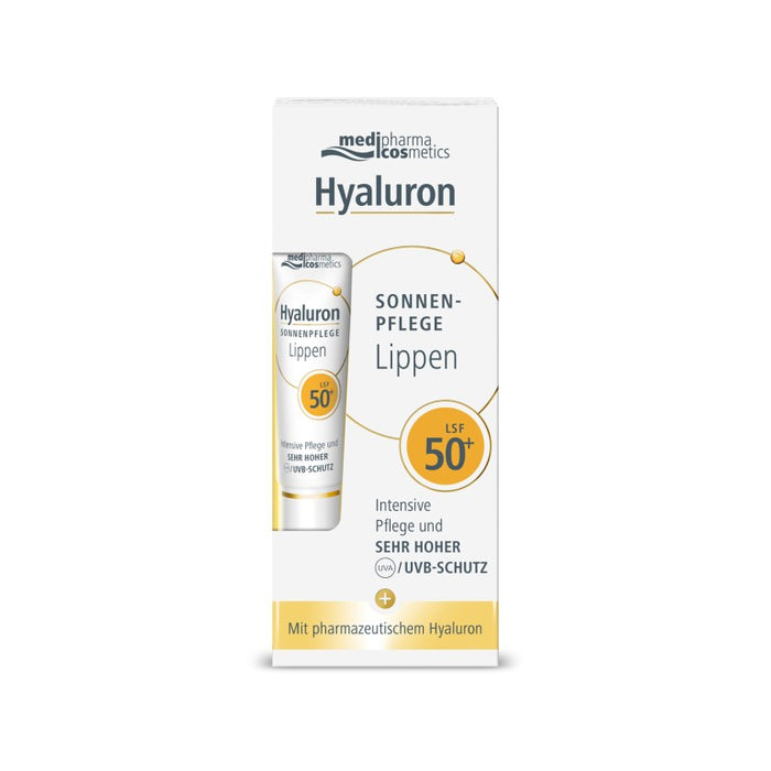 medipharma cosmetics Hyaluron Sonnenpflege Lippen LSF 50+, 7 ml Creme