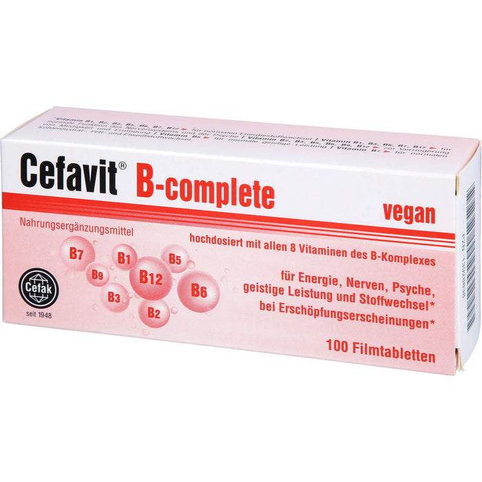 Cefavit B-complete, 100 St FTA