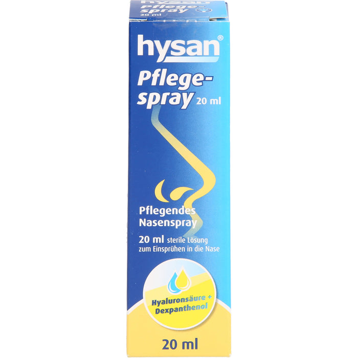 hysan Pflegespray zur verbesserten Befeuchtung der Nasenschleimhaut, 20 ml Lösung
