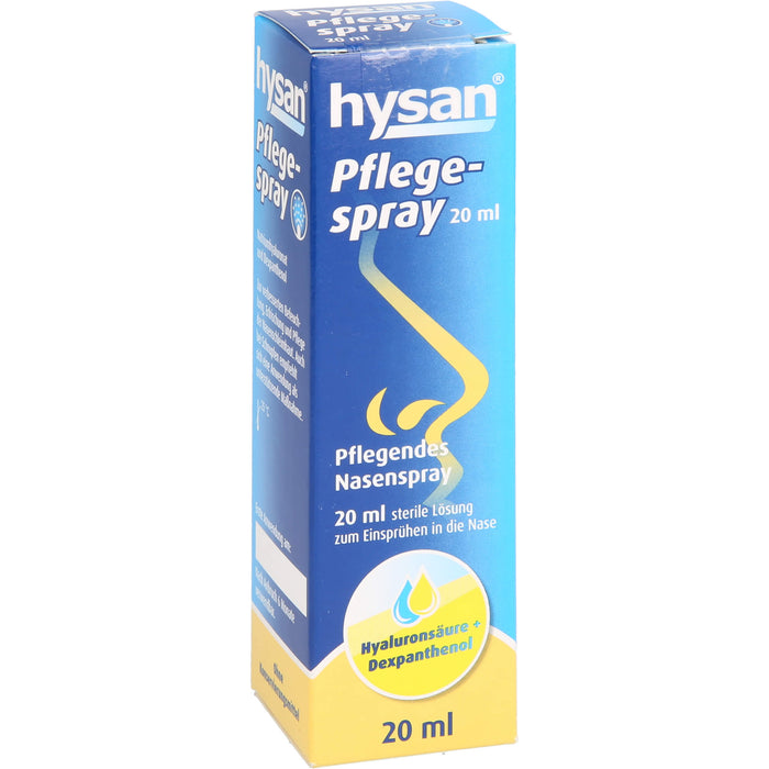hysan Pflegespray zur verbesserten Befeuchtung der Nasenschleimhaut, 20 ml Lösung
